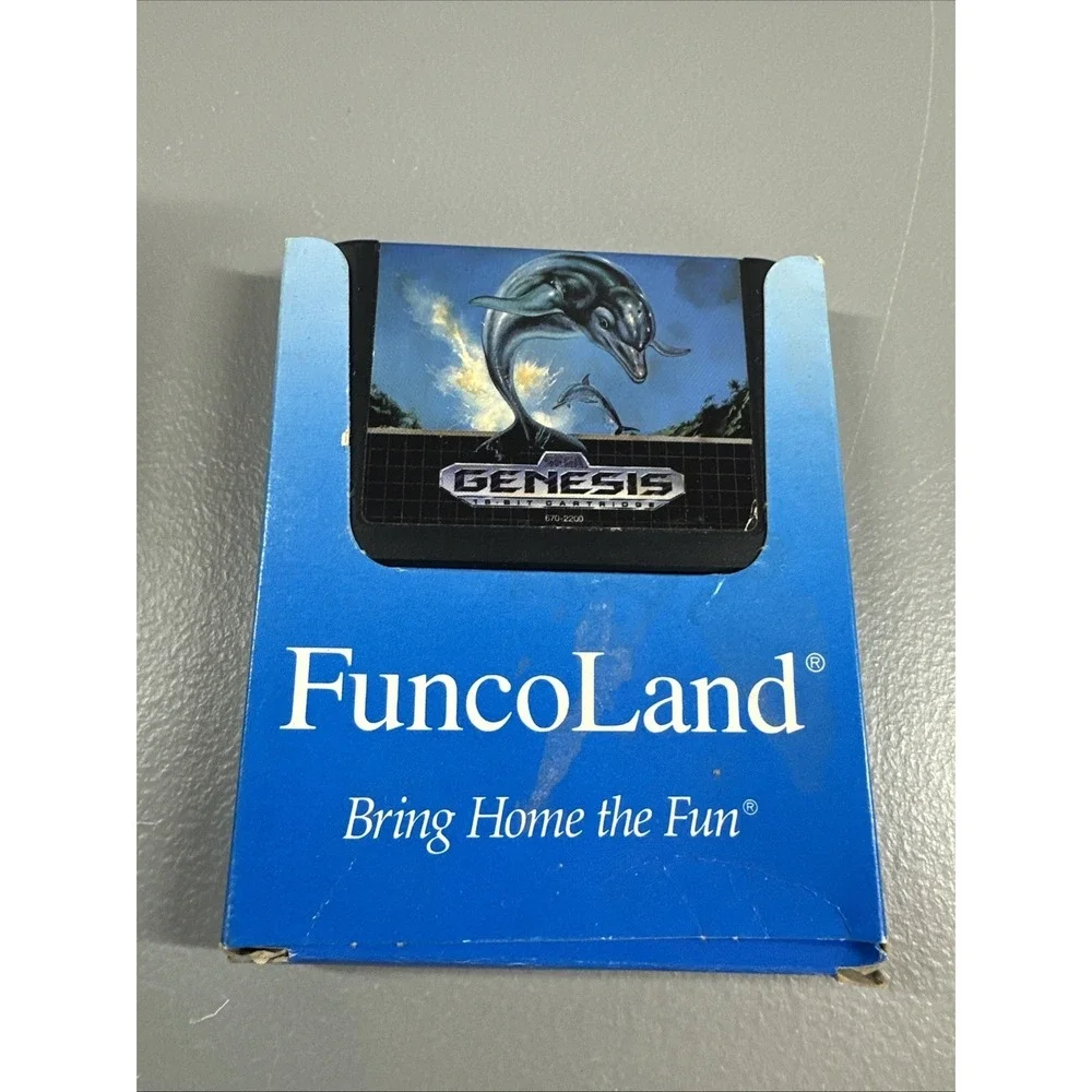 Ecco the Dolphin Sega Genesis Cart Only 1992 Vintage‎ Game